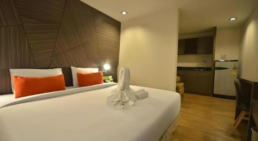 Bed in H2 Hotel