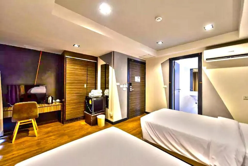 Bed in H2 Hotel