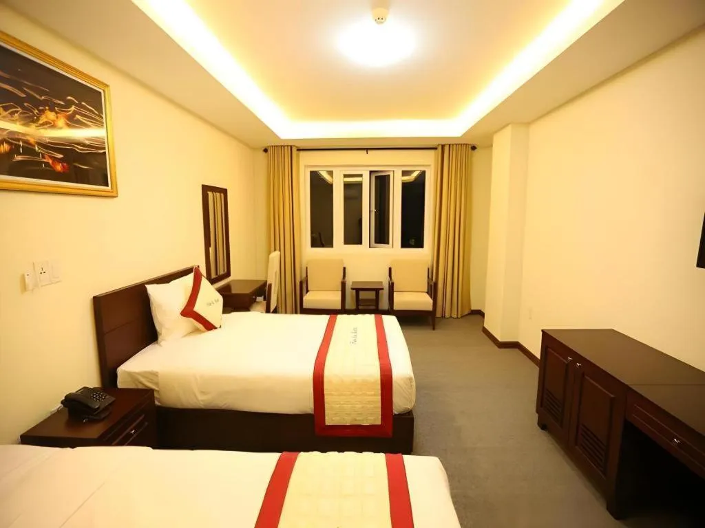 Bed in Tien Sa Hotel Da Nang