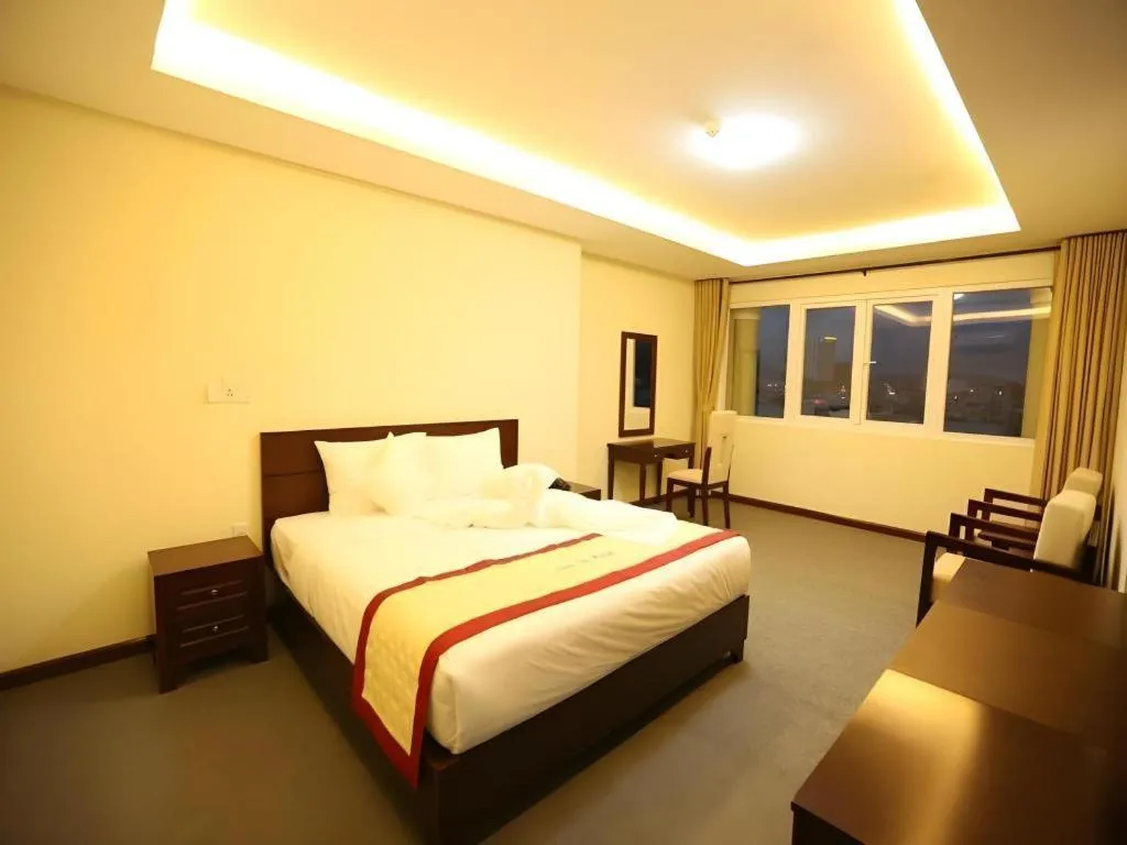 Bed in Tien Sa Hotel Da Nang