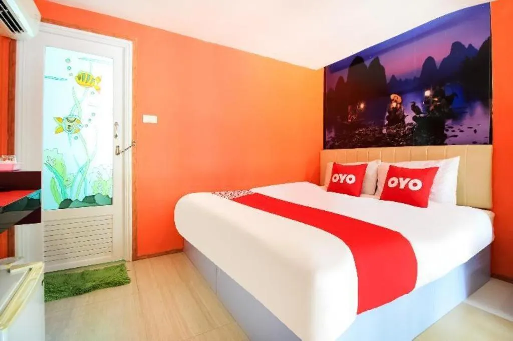 Bed in OYO 271 The Resort Romklao