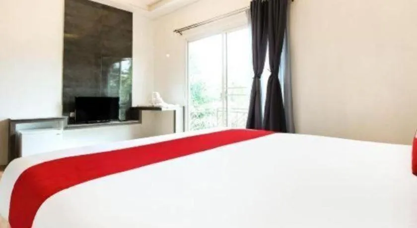 Bed in OYO 271 The Resort Romklao