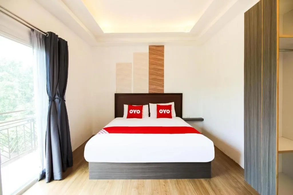 Bed in OYO 271 The Resort Romklao
