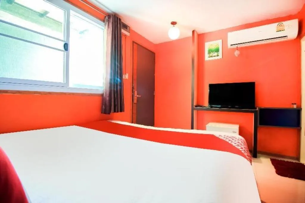 Bed in OYO 271 The Resort Romklao