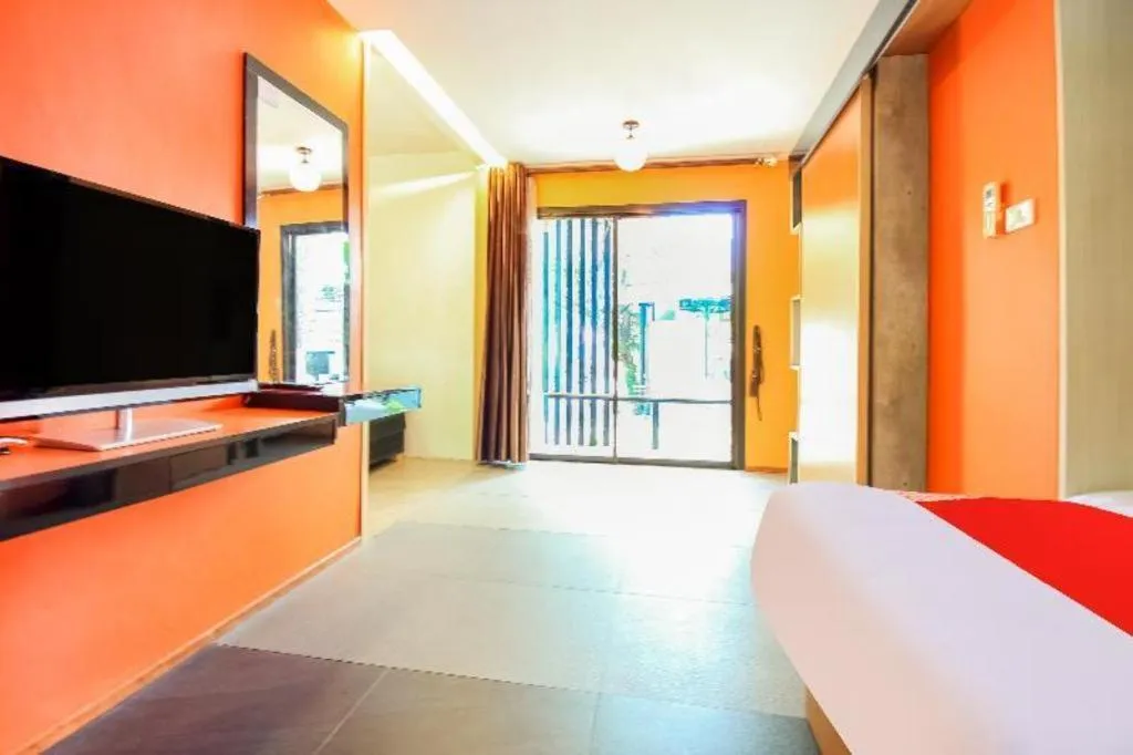 Bed in OYO 271 The Resort Romklao