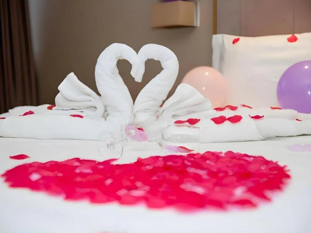 Bed in Lavande Hotel Guangzhou Tianhe Park Metro Station