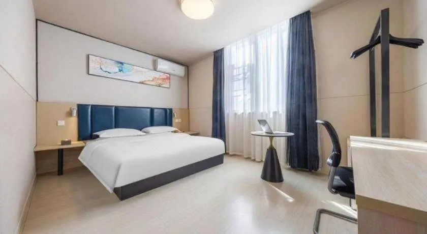 Bed in Jinjiang Inn Kunming Changshui Airport