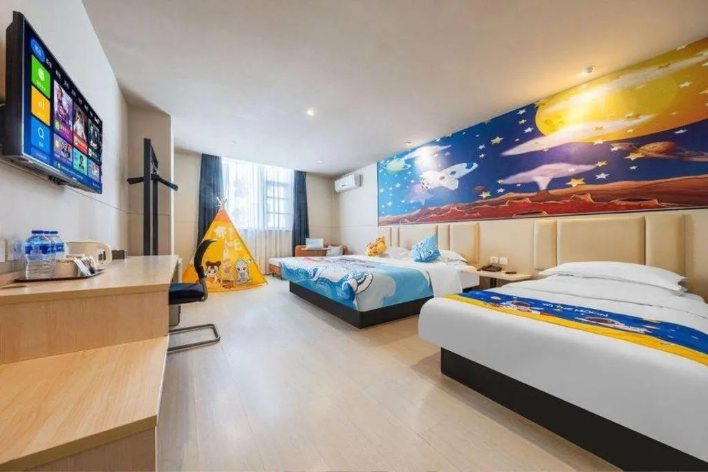 Bed in Jinjiang Inn Kunming Changshui Airport