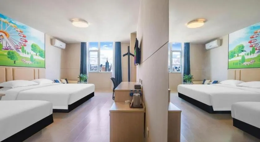 Bed in Jinjiang Inn Kunming Changshui Airport