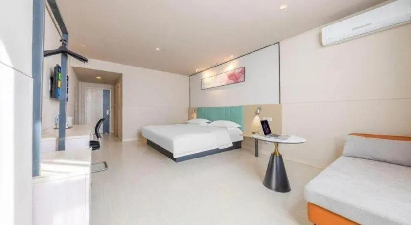 Bed in Jinjiang Inn Kunming Changshui Airport