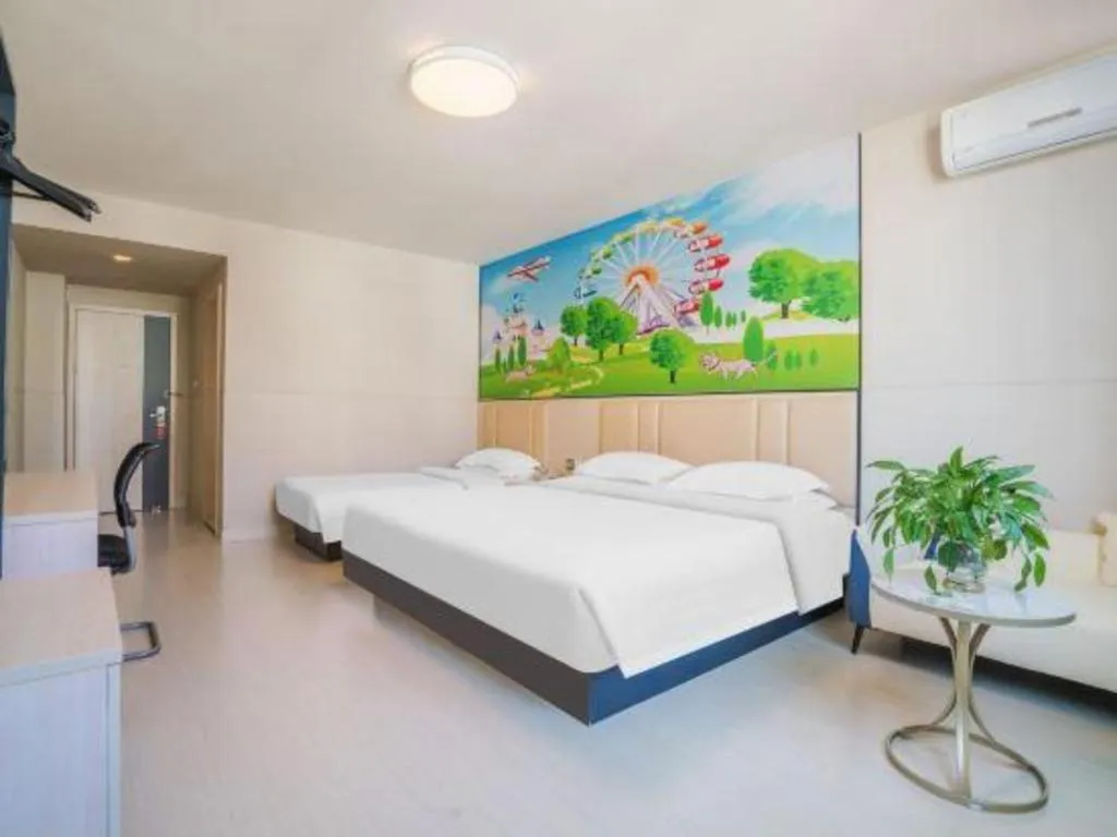 Bed in Jinjiang Inn Kunming Changshui Airport