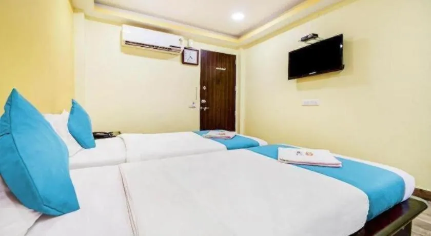 Bed in Hotel Rajdeep Inn