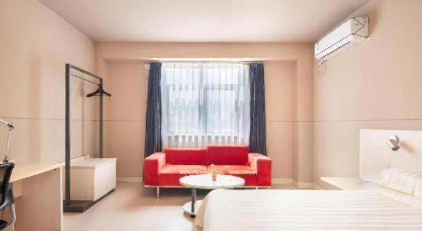 Bed in Jinjiang Inn Jinhua Binhong Road