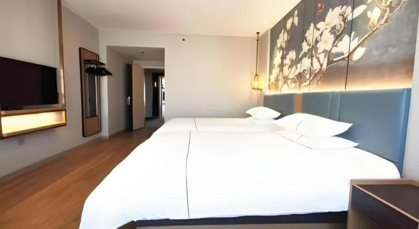 Bed in Jinjiang Inn Jinhua Binhong Road