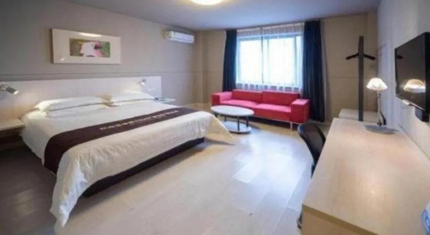 Bed in Jinjiang Inn Jinhua Binhong Road