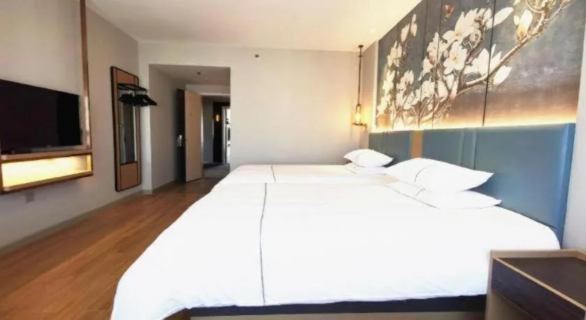 Bed in Jinjiang Inn Jinhua Binhong Road