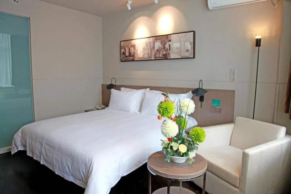 Bed in Jinjiang Inn Xi'an Zhonglou North Street Metro Station