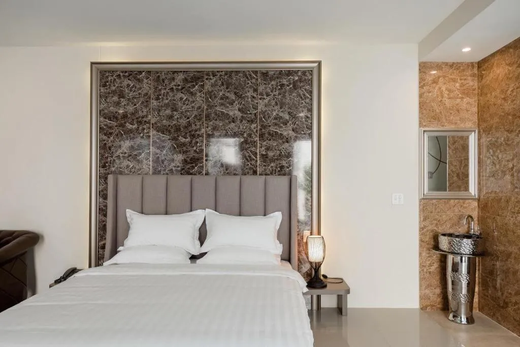 Bed in The Valen Resort