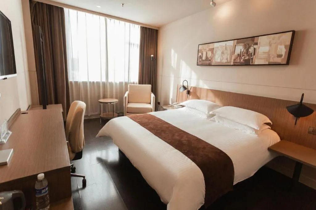 Bed in Jinjiang Inn Select Xuzhou Suining Middle Yuanfu Road