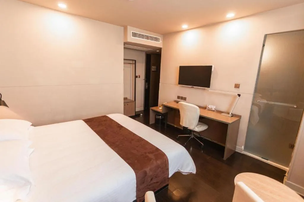 Bed in Jinjiang Inn Select Xuzhou Suining Middle Yuanfu Road