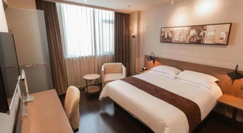 Bed in Jinjiang Inn Select Xuzhou Suining Middle Yuanfu Road