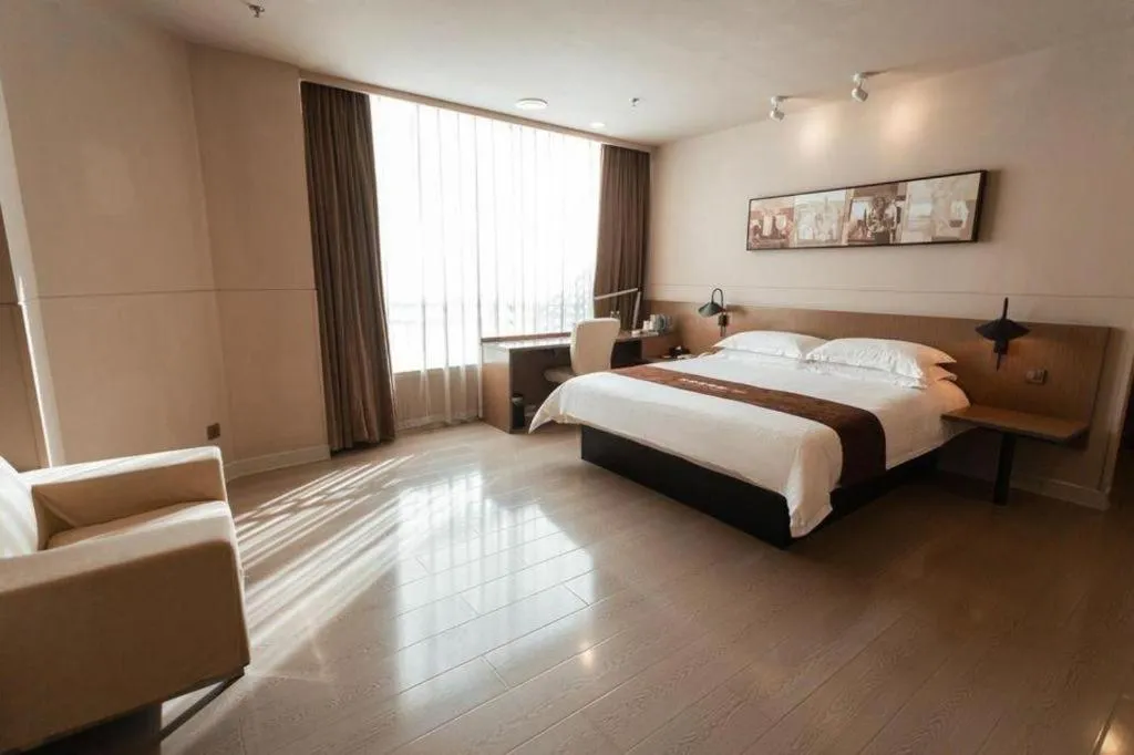 Bed in Jinjiang Inn Select Xuzhou Suining Middle Yuanfu Road