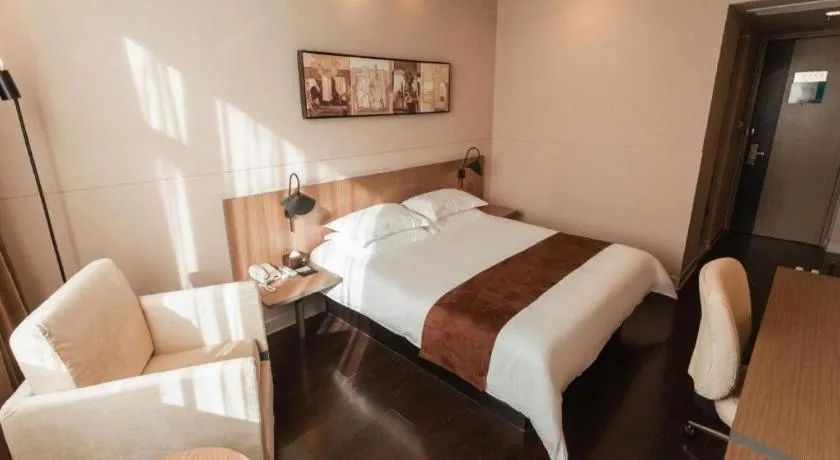 Bed in Jinjiang Inn Select Xuzhou Suining Middle Yuanfu Road
