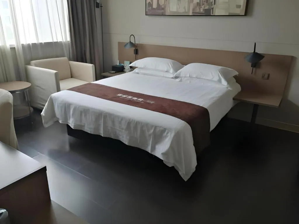 Bed in Jinjiang Inn Select Xuzhou Suining Middle Yuanfu Road