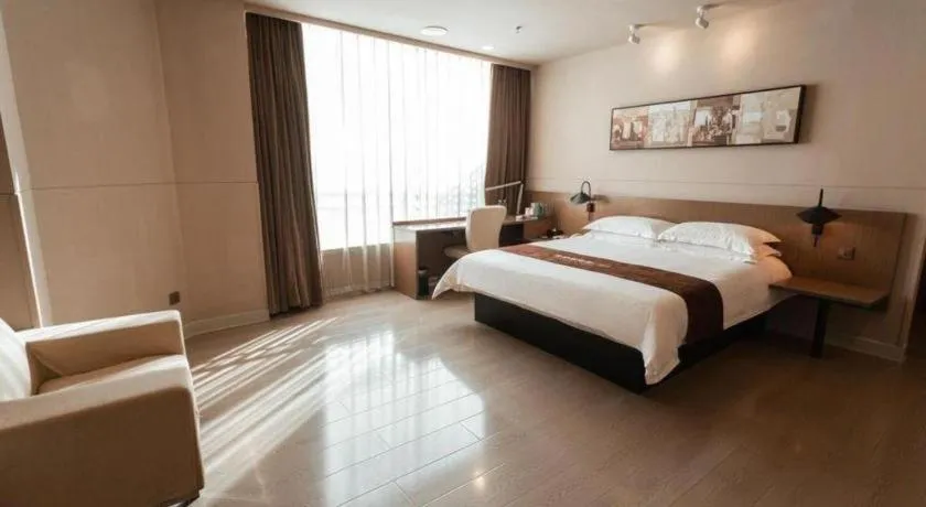 Bed in Jinjiang Inn Select Xuzhou Suining Middle Yuanfu Road
