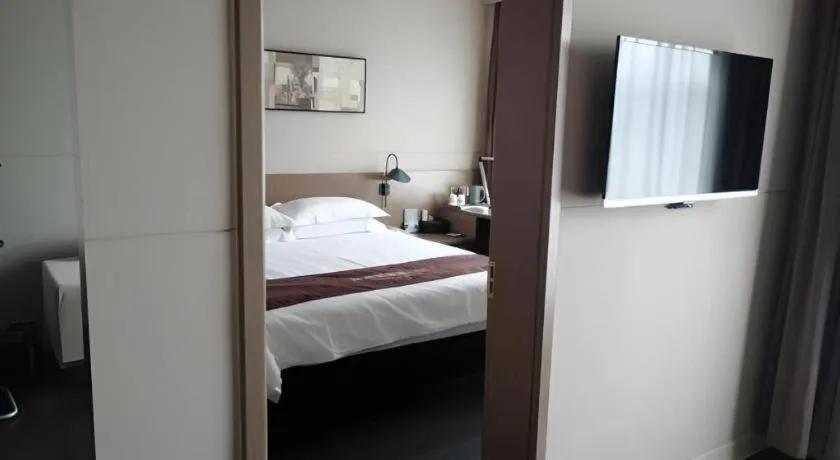 Bed in Jinjiang Inn Select Xuzhou Suining Middle Yuanfu Road