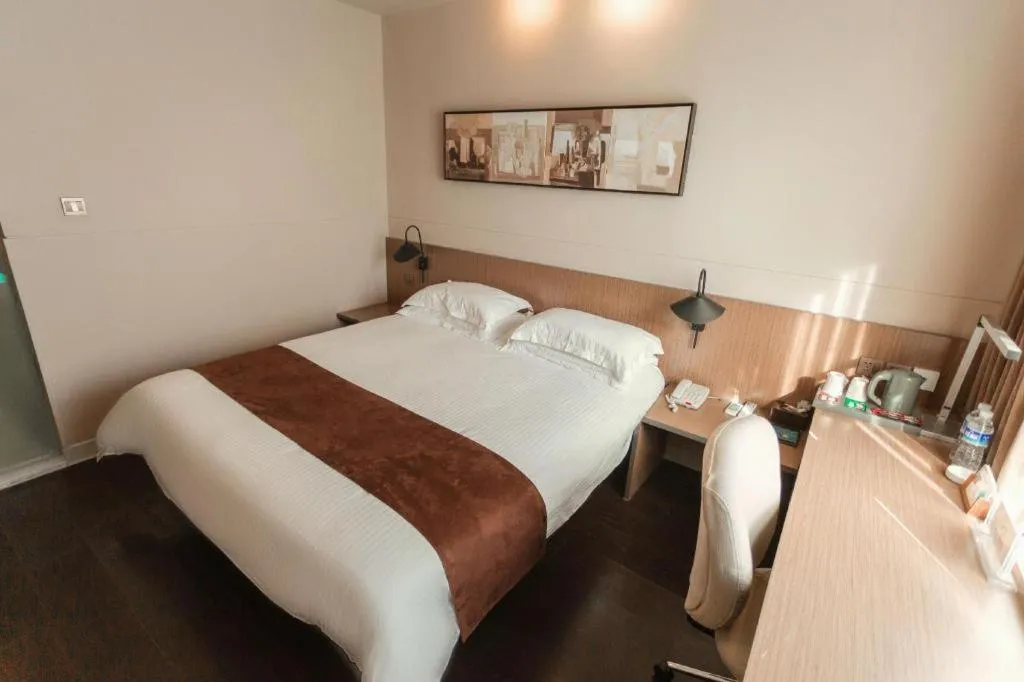 Bed in Jinjiang Inn Select Xuzhou Suining Middle Yuanfu Road