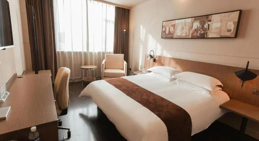 Bed in Jinjiang Inn Select Xuzhou Suining Middle Yuanfu Road
