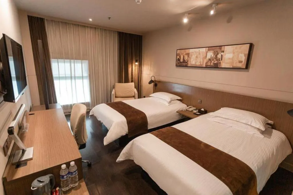 Bed in Jinjiang Inn Select Xuzhou Suining Middle Yuanfu Road