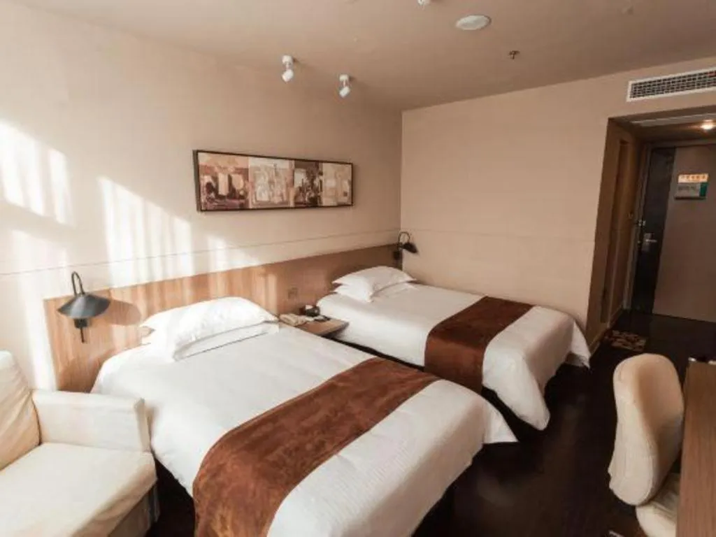 Bed in Jinjiang Inn Select Xuzhou Suining Middle Yuanfu Road