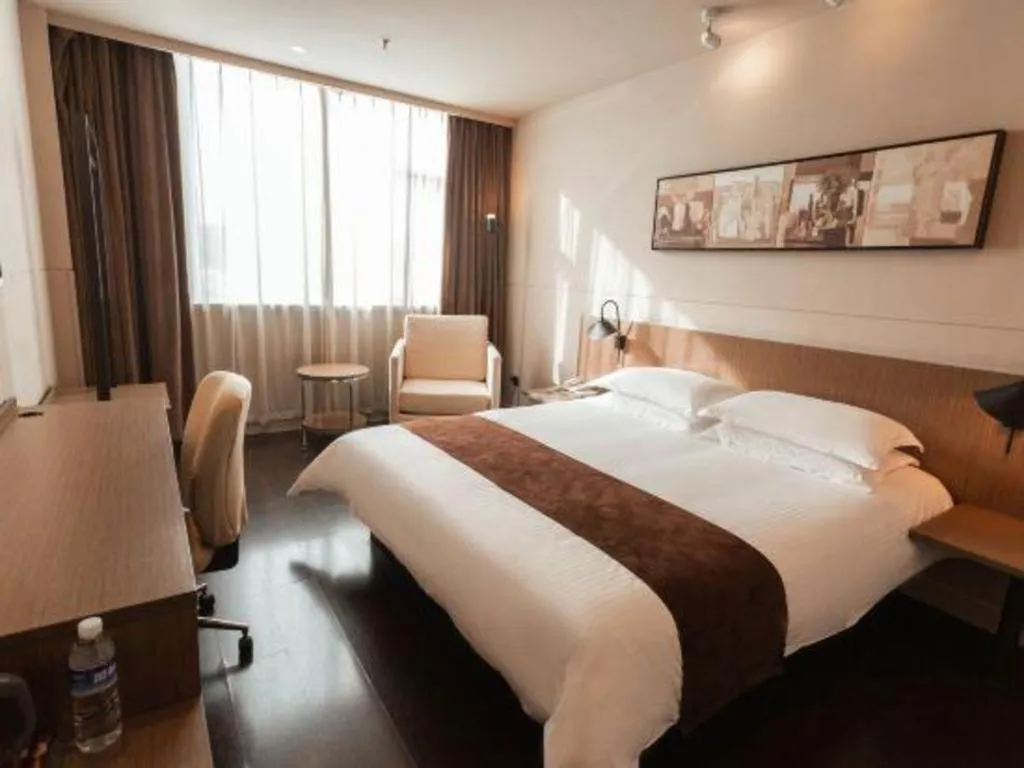Bed in Jinjiang Inn Select Xuzhou Suining Middle Yuanfu Road