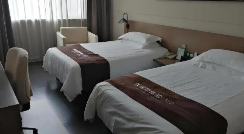 Bed in Jinjiang Inn Select Xuzhou Suining Middle Yuanfu Road