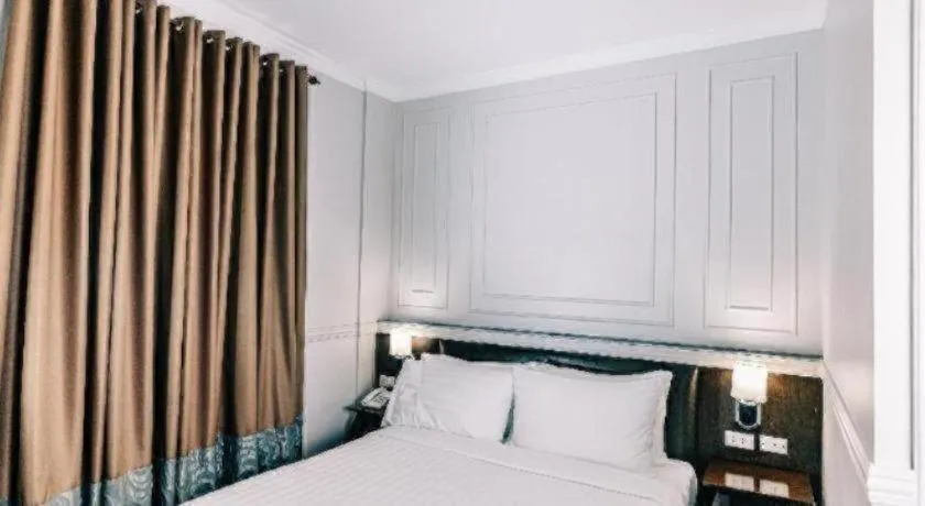 Bed in Hotel San Marco Davao