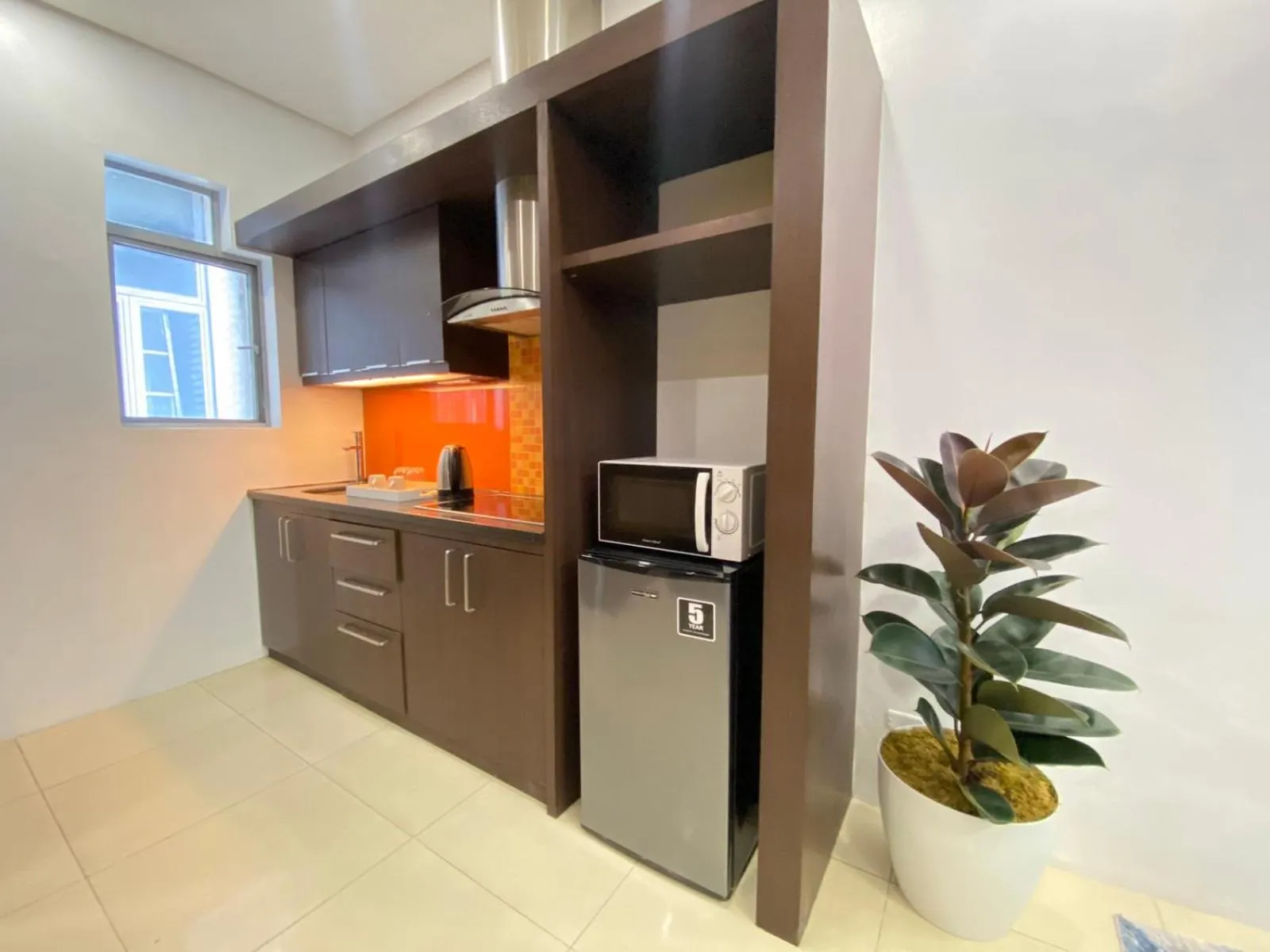 Kitchen or kitchenette in UPad Hotel
