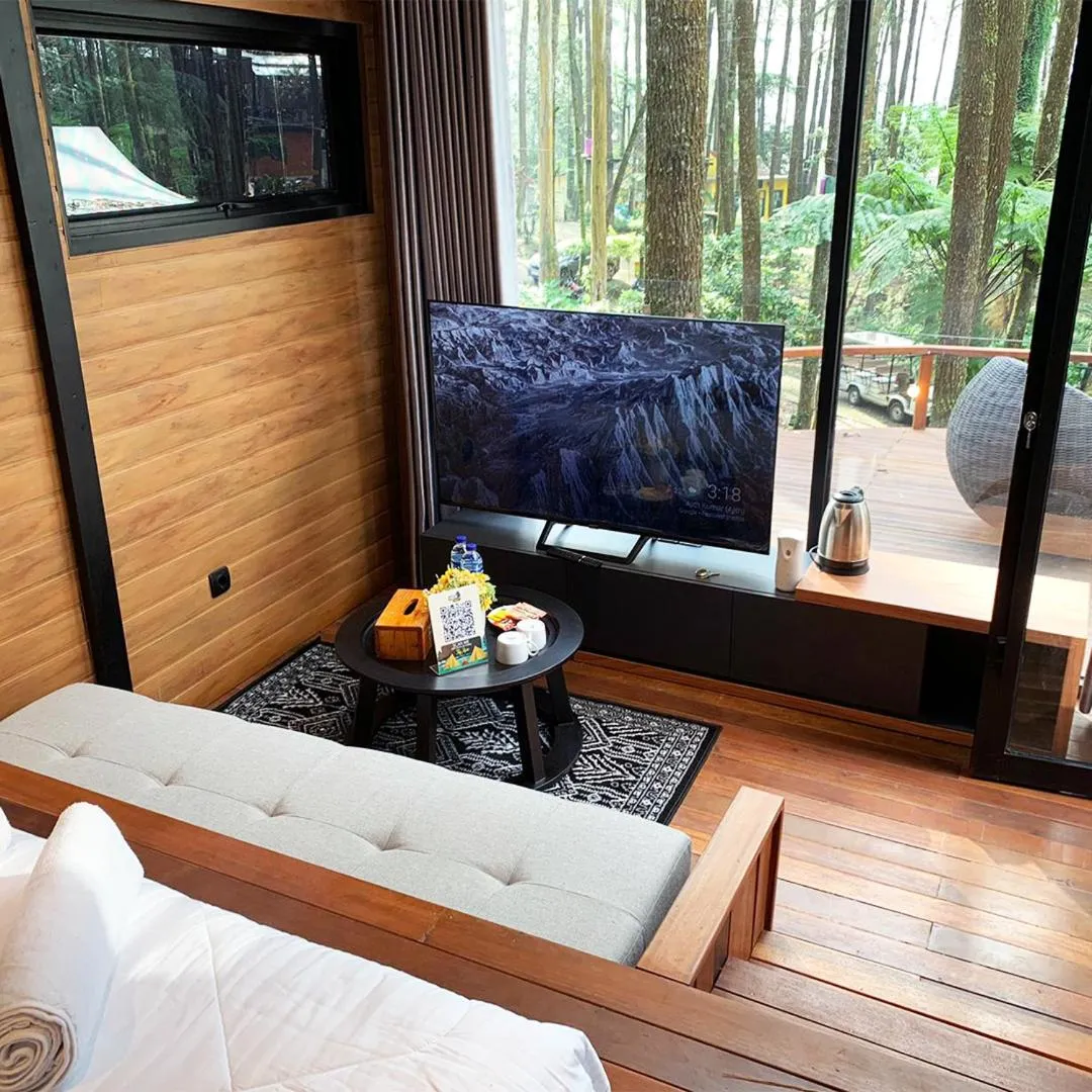 Living room in Kopeng Treetop Adventure Park