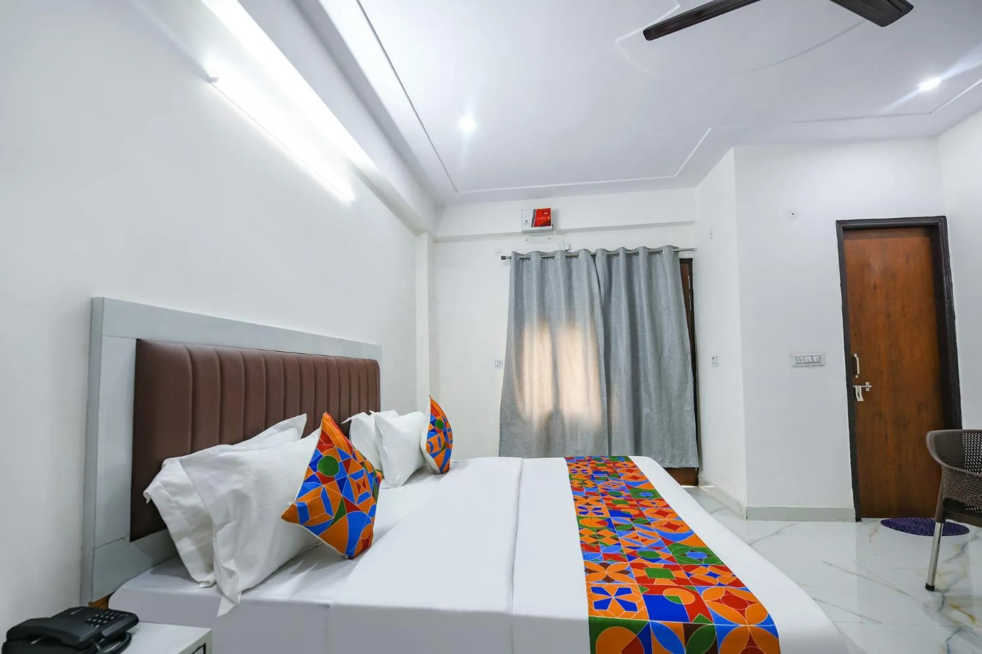 Bed in FabHotel The Yashobhumi - Nr Yashobhoomi Convention Centre