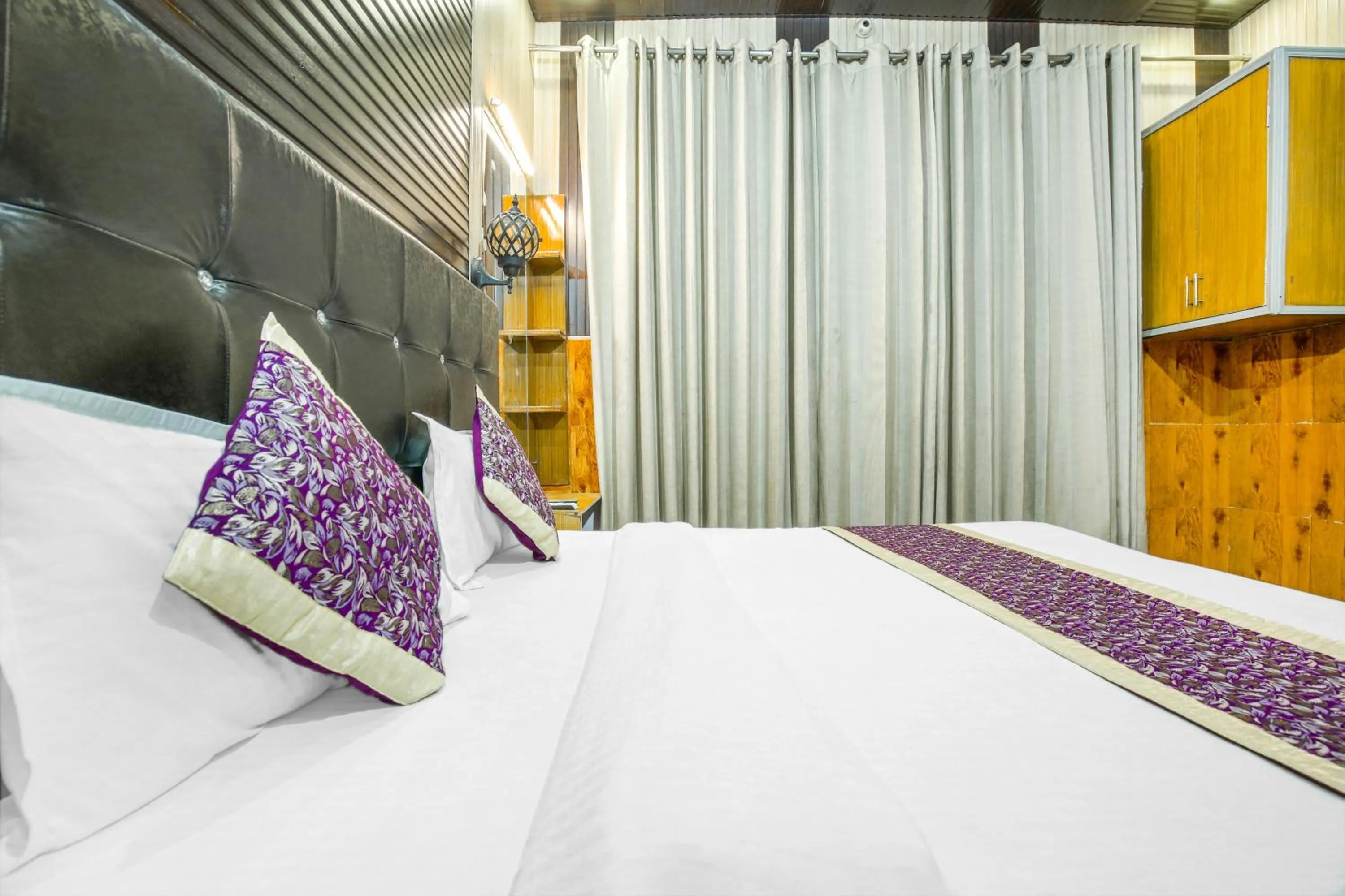 Bed in Hotel City Castle