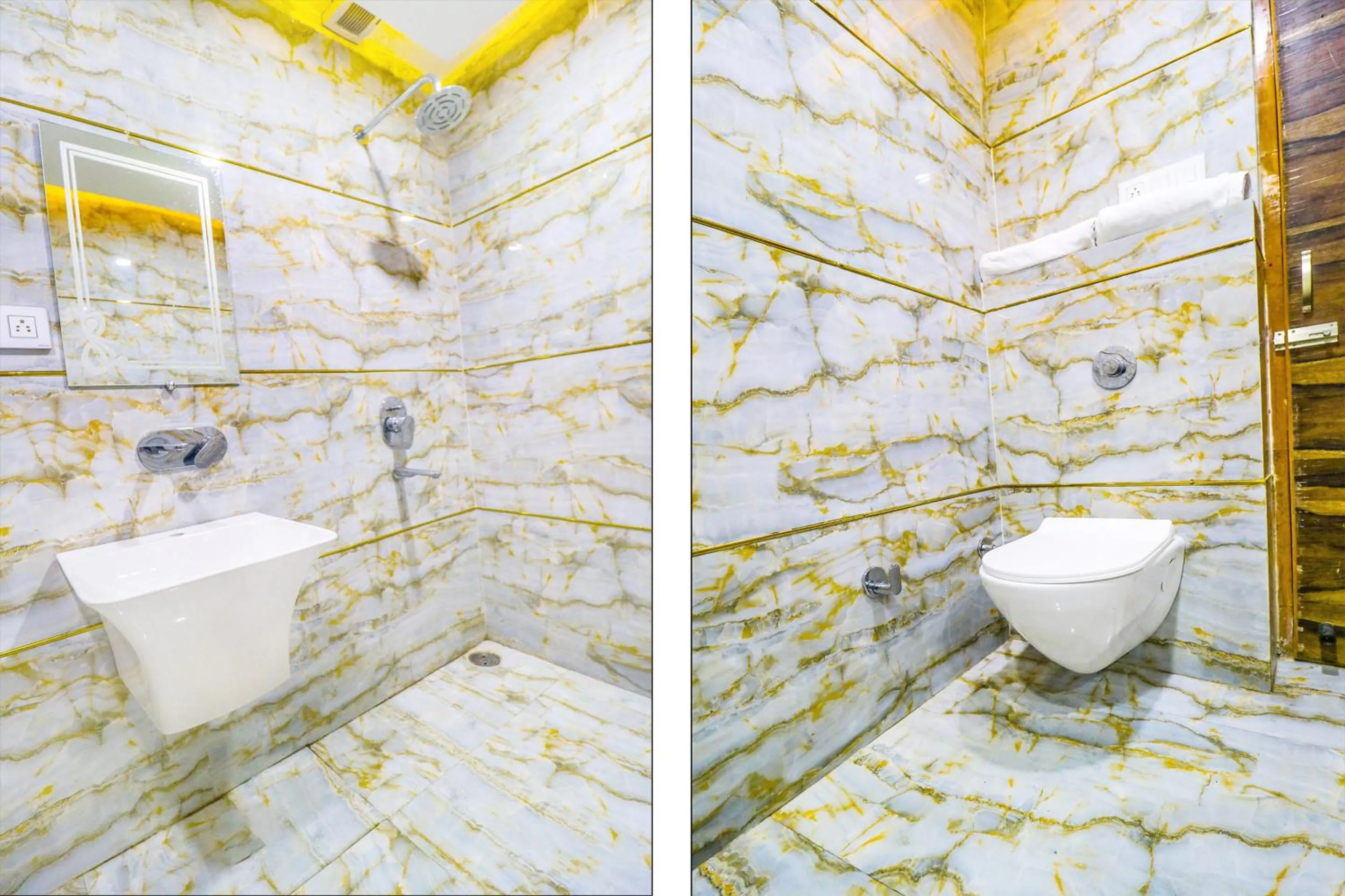 Shower in Hotel City Castle