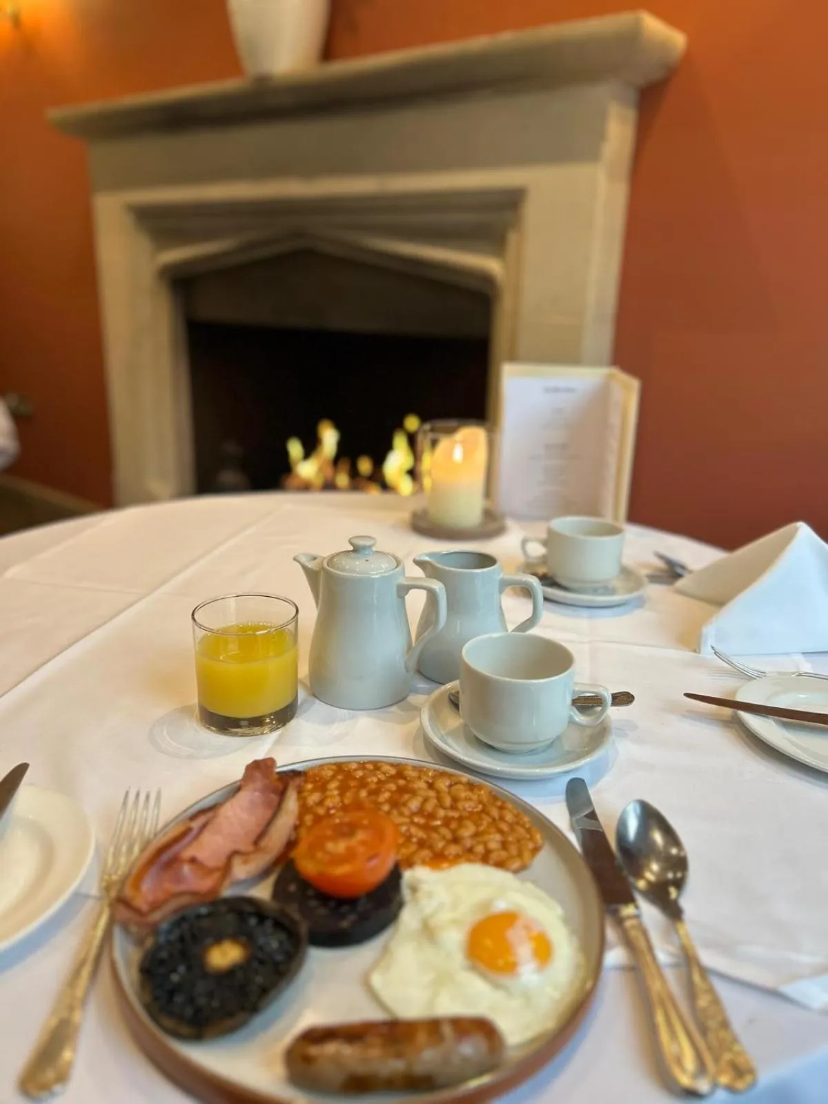 Food close-up in Ravenwood Hall Hotel