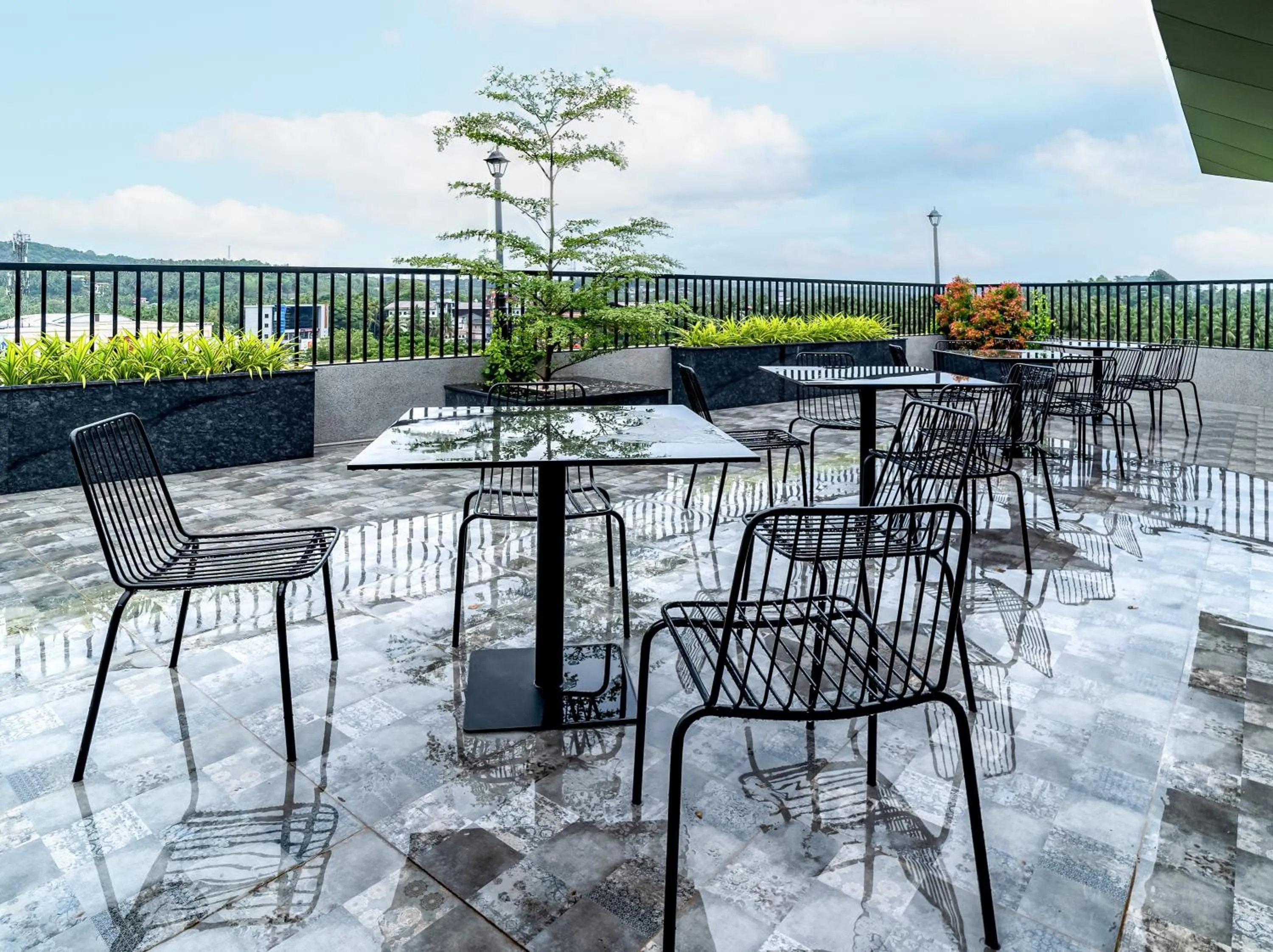 Balcony/Terrace in ESPERO INN Malappuram