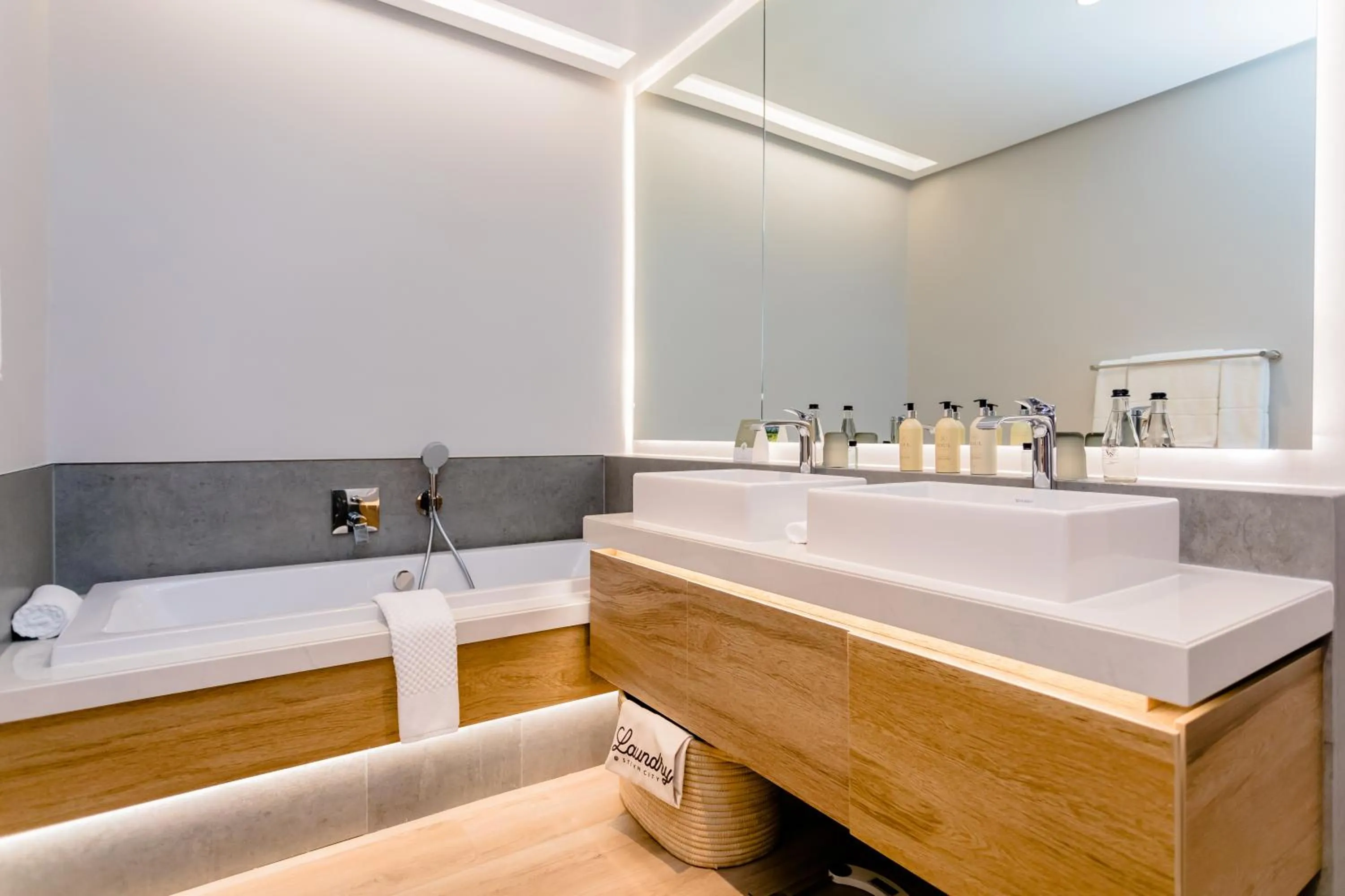 Bathroom in Steyn City Hotel by Saxon