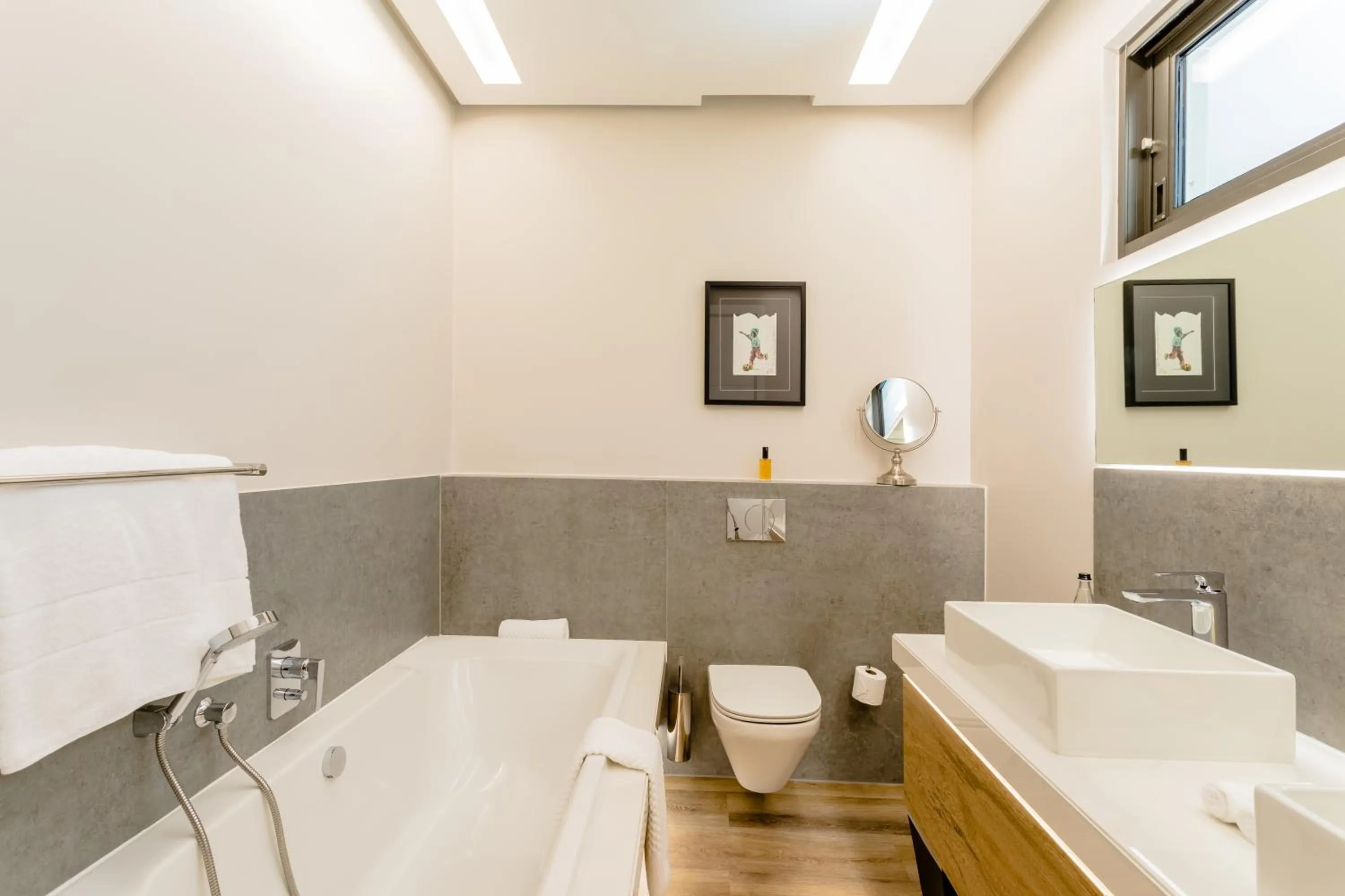 Bathroom in Steyn City Hotel by Saxon