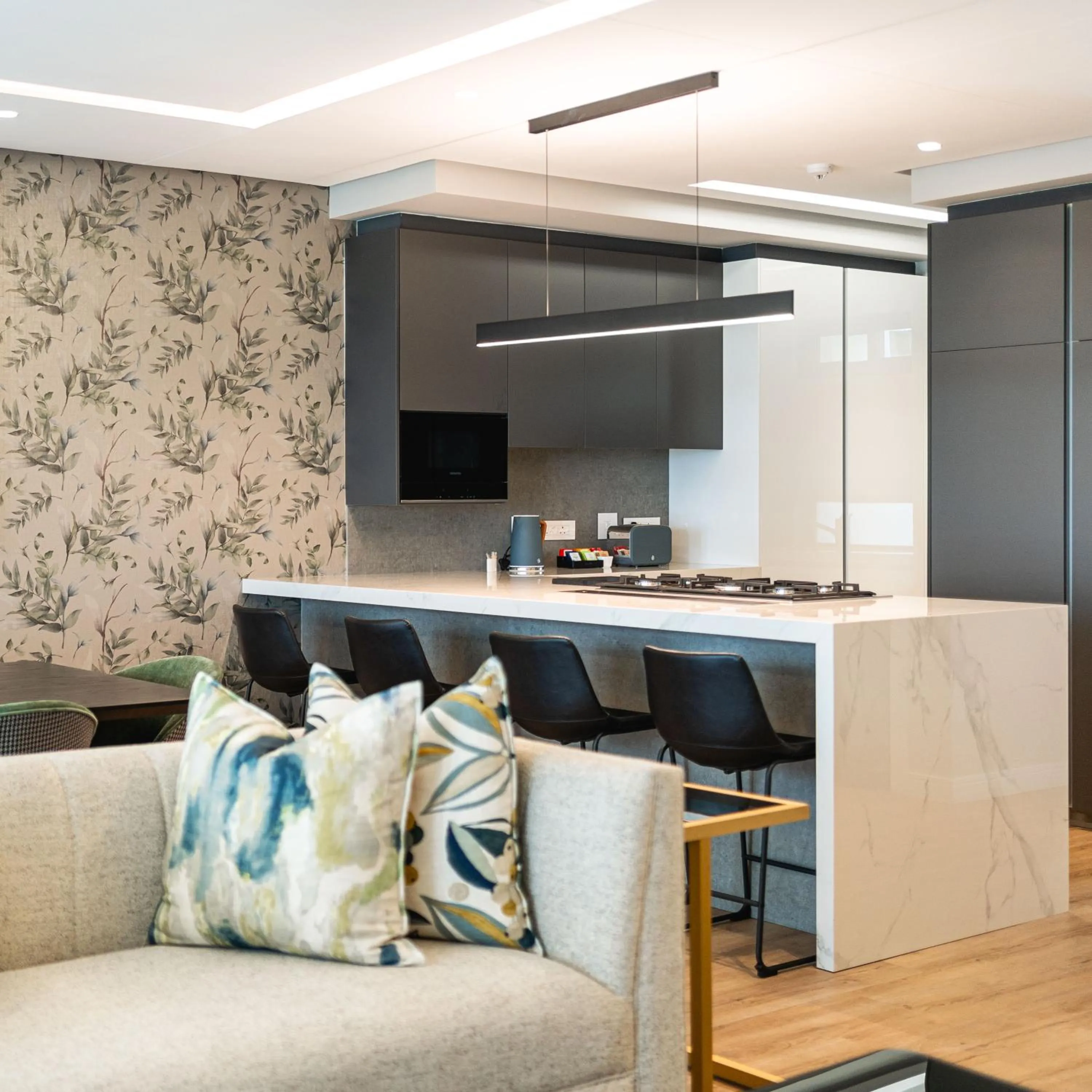 kitchen in Steyn City Hotel by Saxon