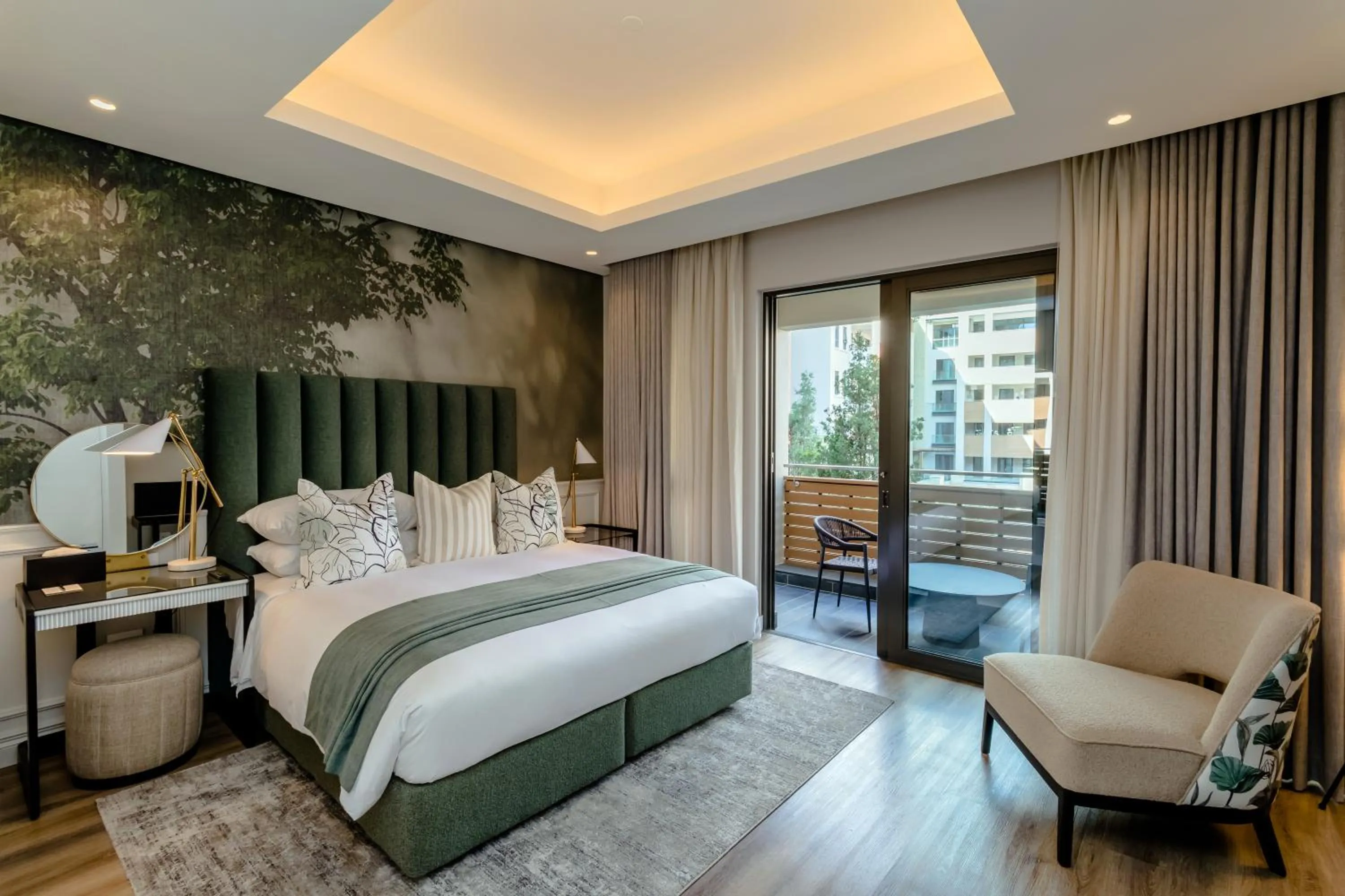 Bed in Steyn City Hotel by Saxon