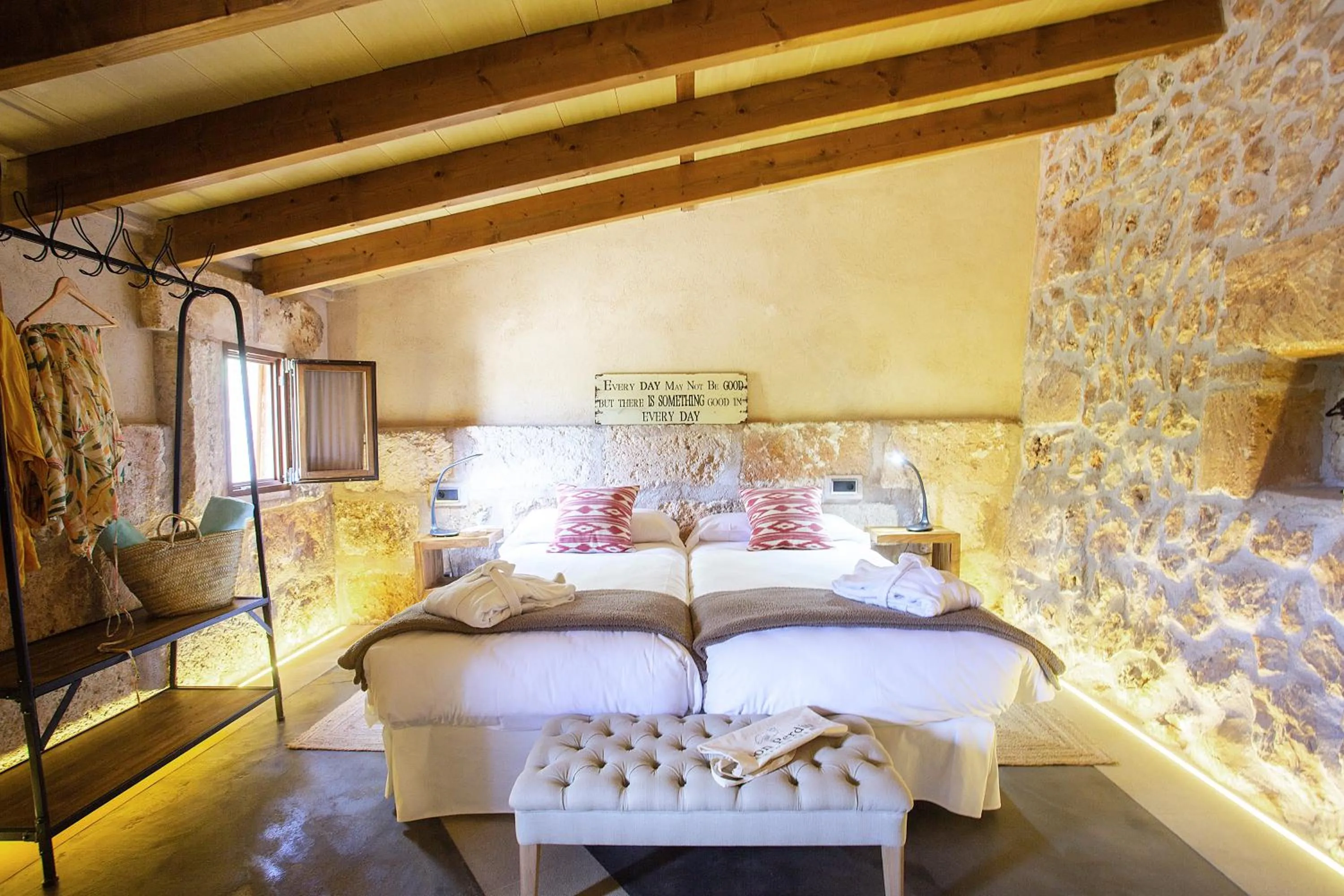 Bed in Agroturismo Petit Hotel Son Perdiu - Adults Only