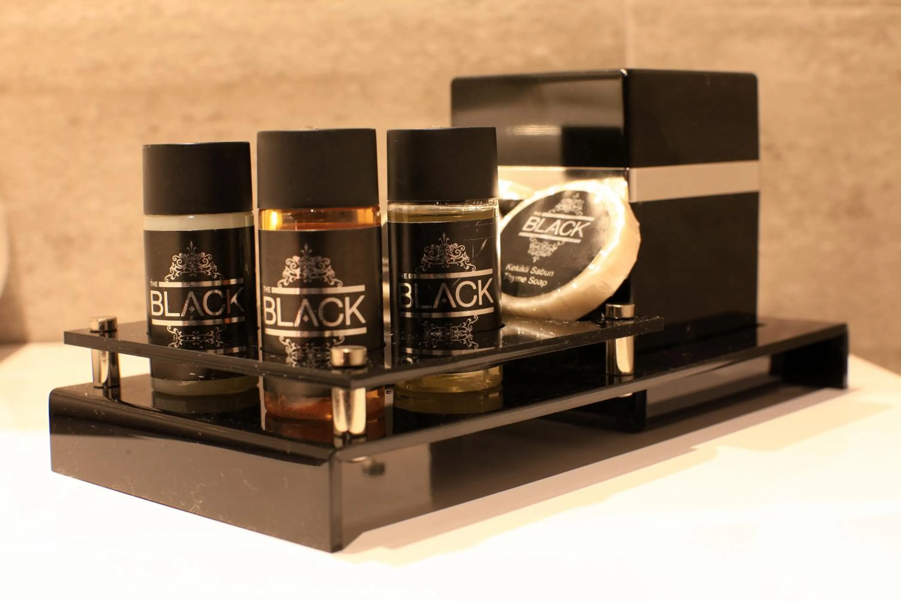 Decorative detail in The Black Hotel